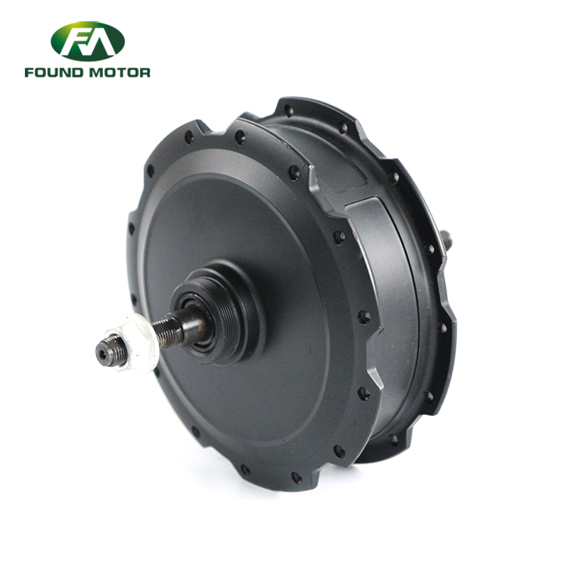 26'' 36/48V 250W 350W BLDC gearless rear drive single speed freewheel motor