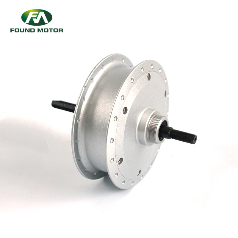 26'' 24/36/48/52V 180-350W single speed freewheel rear drive gearless brushless ebike hub motor