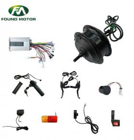 Practical Electric Bicycle Kit with 250W Geared Rear Drive Spoke Motor