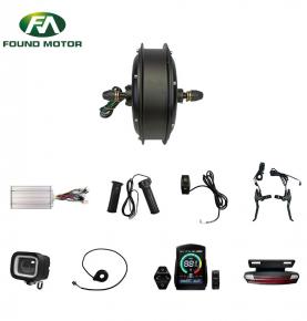 Durable Electric Bicycle Kit with 48V 1000W Geared Spoke Motor Fatbike Kit