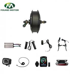 DIY Electric Bicycle Kit with 60V 1500W Geared Rear Drive Spoke Motor Fatbike Kit