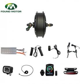Efficient Electric Bicycle Kit with 72V 5000W Geared Rear Drive Spoke Motor Fatbike Kit
