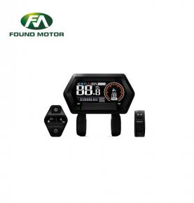 FOUND MOTOR M9 Waterproof LCD Electric Ebike Display ABS PC Material Durable Bicycle Accessories